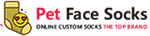 pet face socks logo
