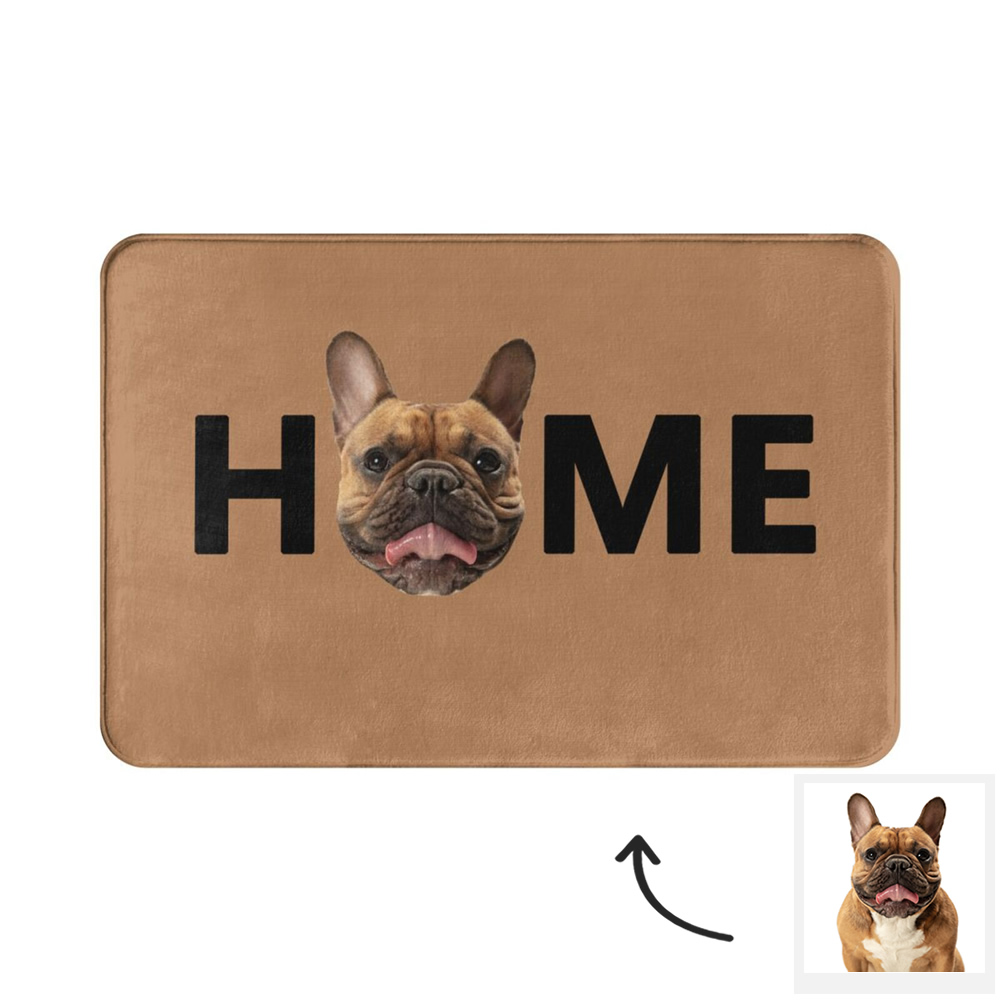 Custom Dog Photo Doormat