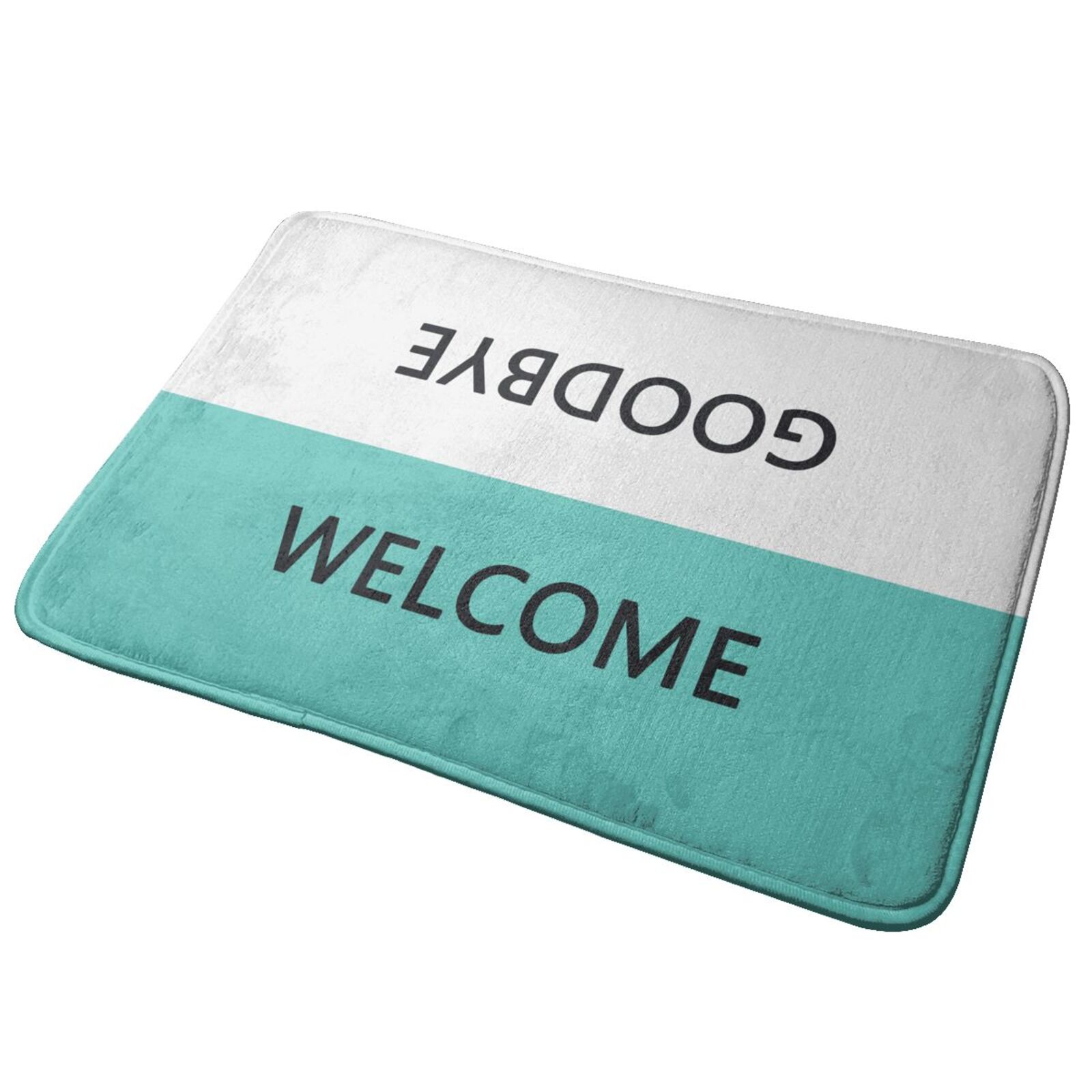 Custom Welcome Goodbye Cute Doormat
