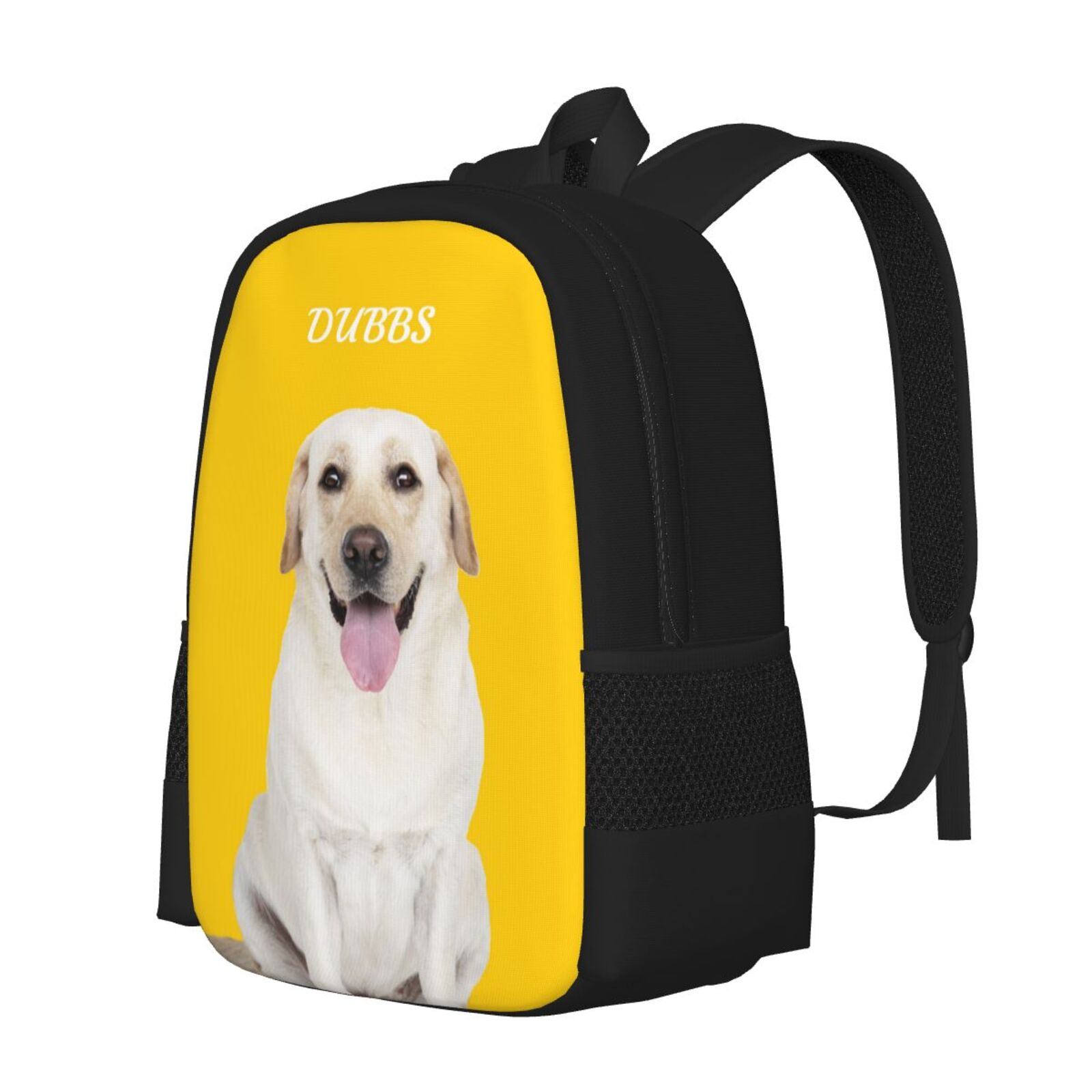 Custom Dog Backpack With Text