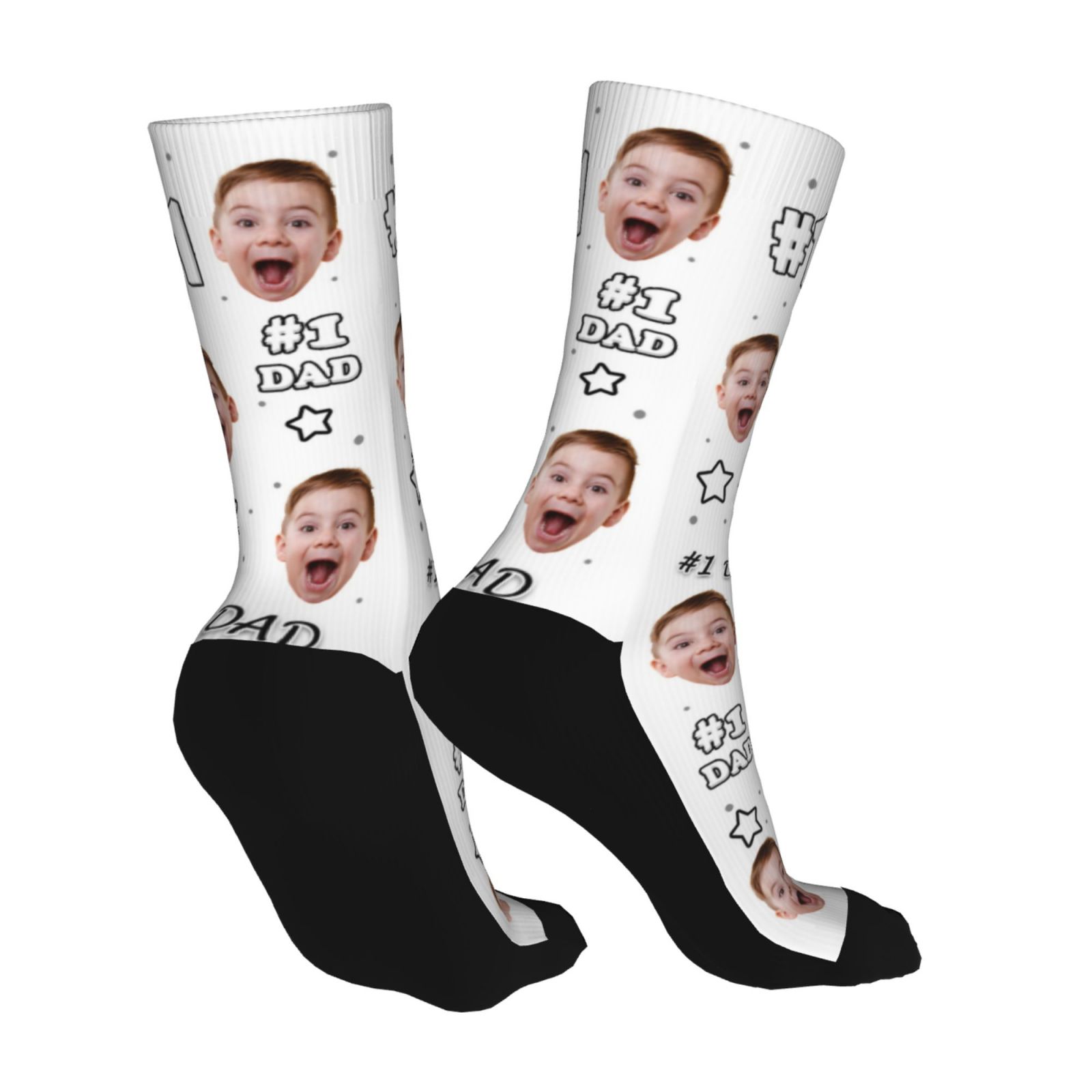 Personalized Face Socks For Father's Day