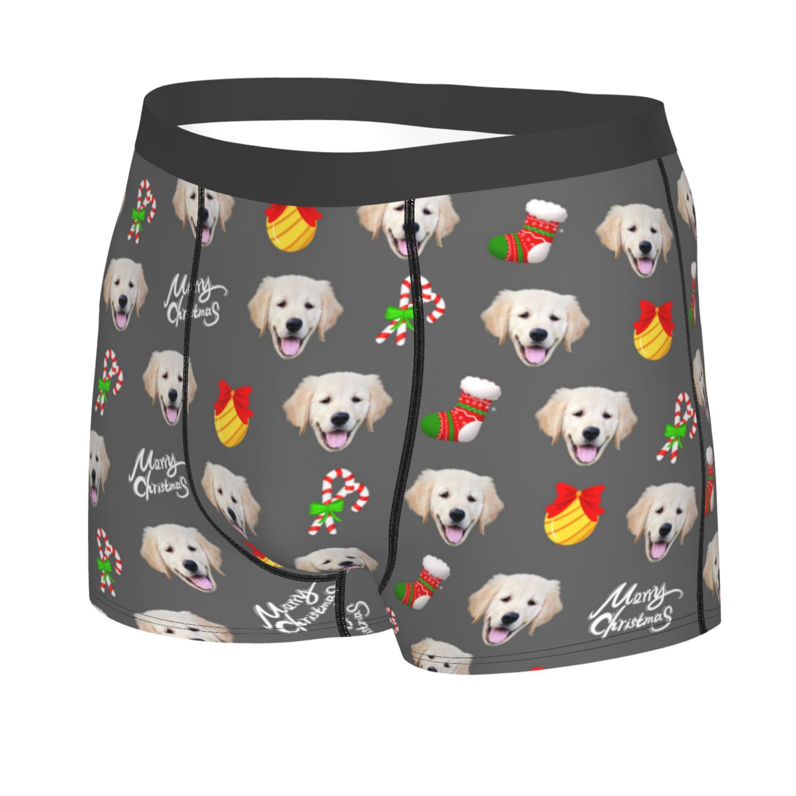 Custom Face Boxers Personalized Face Underwear Christmas Gift