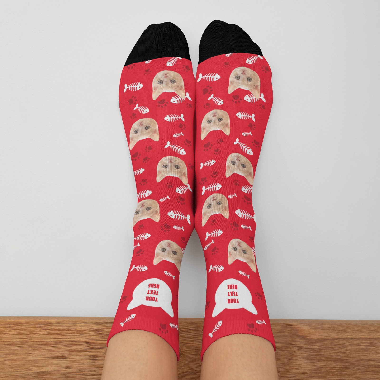 Custom Cat Socks