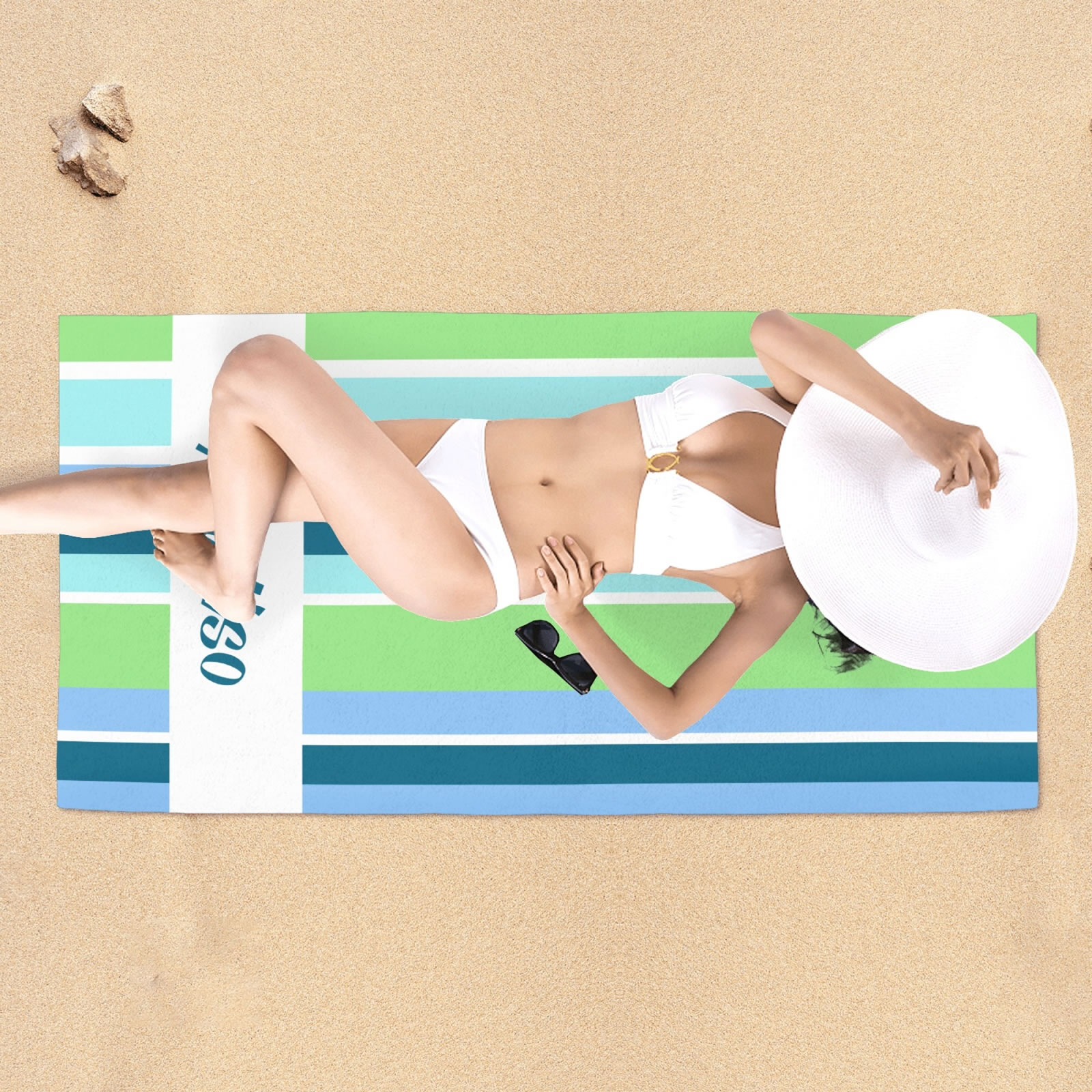 Personalized Beach Towels with Name