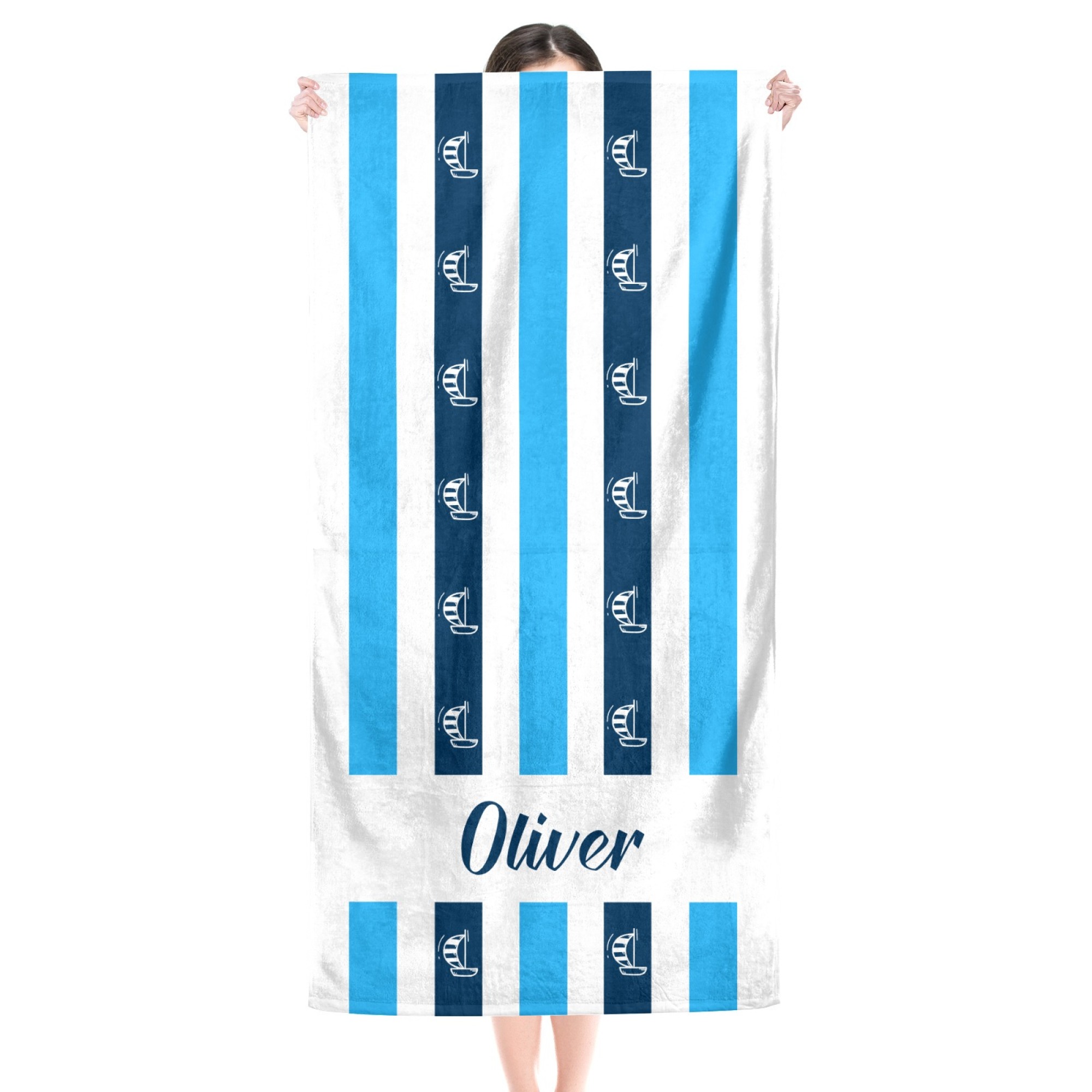 Personalized Beach Towels with Name